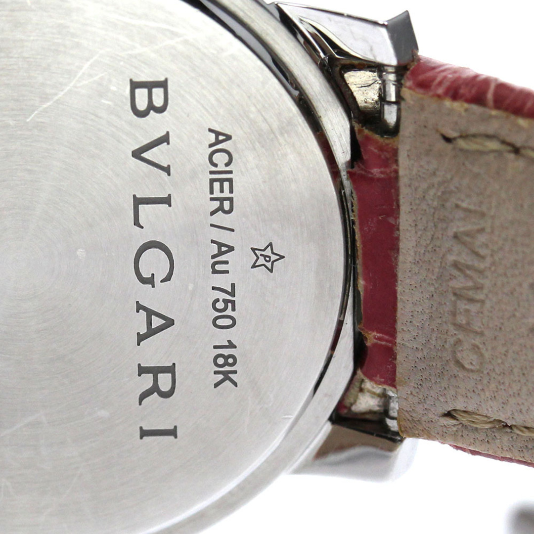 ブルガリ BVLGARI BBLP33SG ブルガリブルガリ 12Pダイヤ PGベゼル 自動巻き ボーイズ 内箱・保証書付き_769971