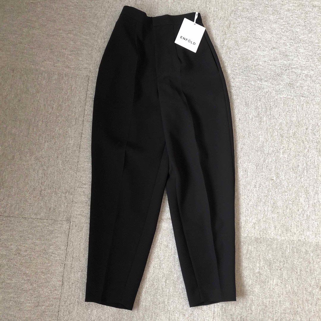 新品【ENFOLD エンフォルド】CENTER-PRESS EGG PANTS