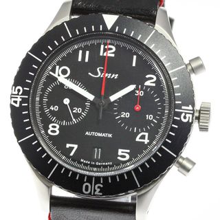 シン(SINN)のジン Sinn 158 クロノグラフ デイト 自動巻き メンズ 箱・保証書付き_761290(腕時計(アナログ))