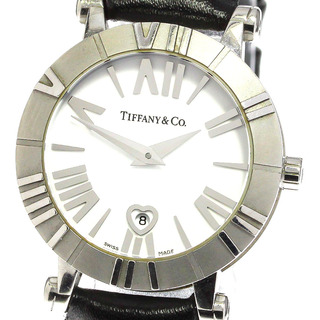 ティファニー(Tiffany & Co.)のティファニー TIFFANY&Co. Z1300.11.11A20A71A アトラス ドーム デイト クォーツ レディース 良品 保証書付き_759703【ev15】(腕時計)