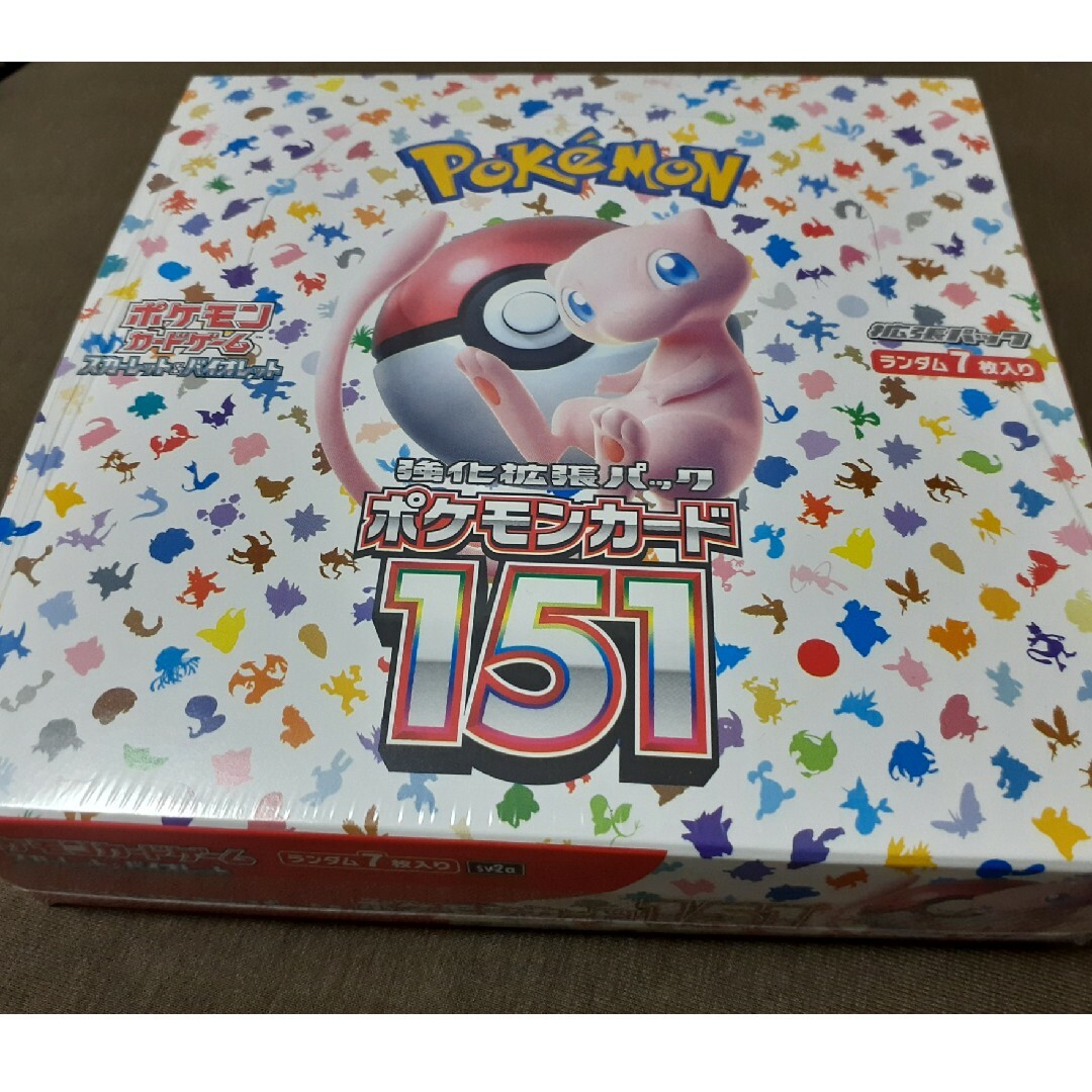 ポケモンカード151 未開封 シュリンク付き 1BOX - Box/デッキ/パック