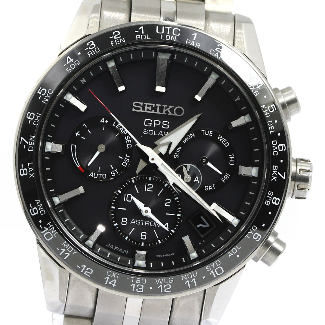 セイコー SEIKO SBXC003/5X53-0AB0 アストロン GPS ソーラー電波 メンズ _760401