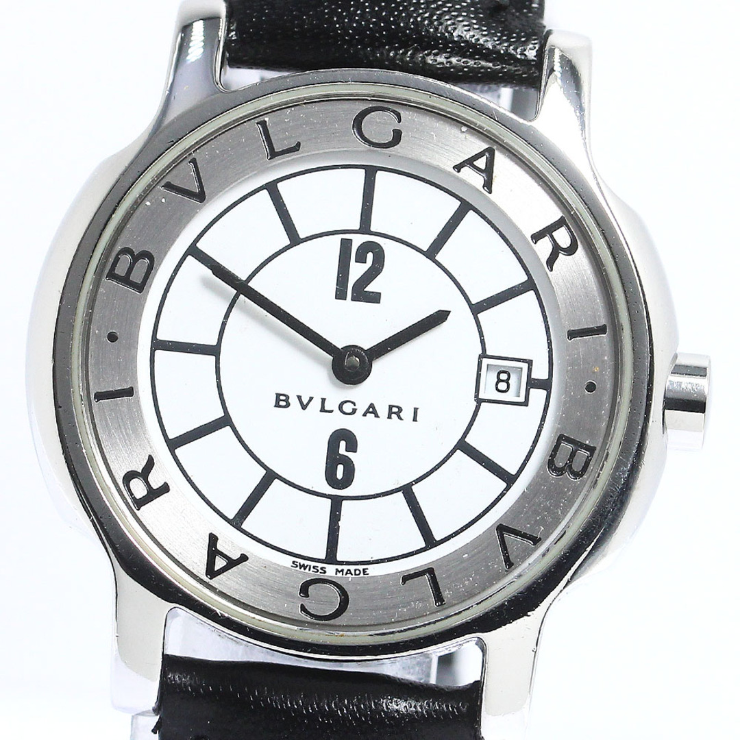 ブルガリ BVLGARI ST29S ソロテンポ デイト クォーツ レディース _75676914mmOH歴