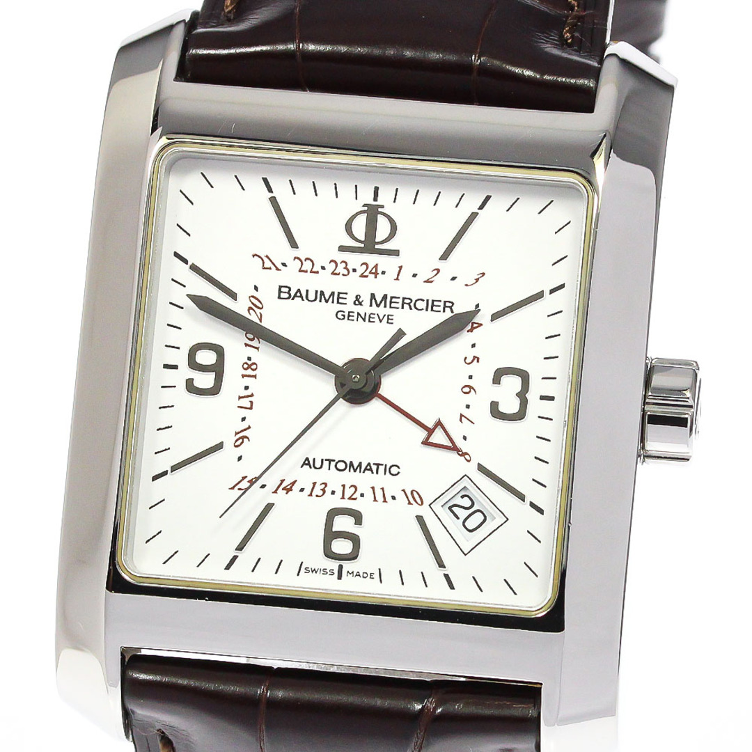 BAUME&MERCIER(ボームエメルシエ)のボーム＆メルシェ Baume & Mercier 65561 ハンプトン デイト 自動巻き メンズ 良品 _761089 メンズの時計(腕時計(アナログ))の商品写真