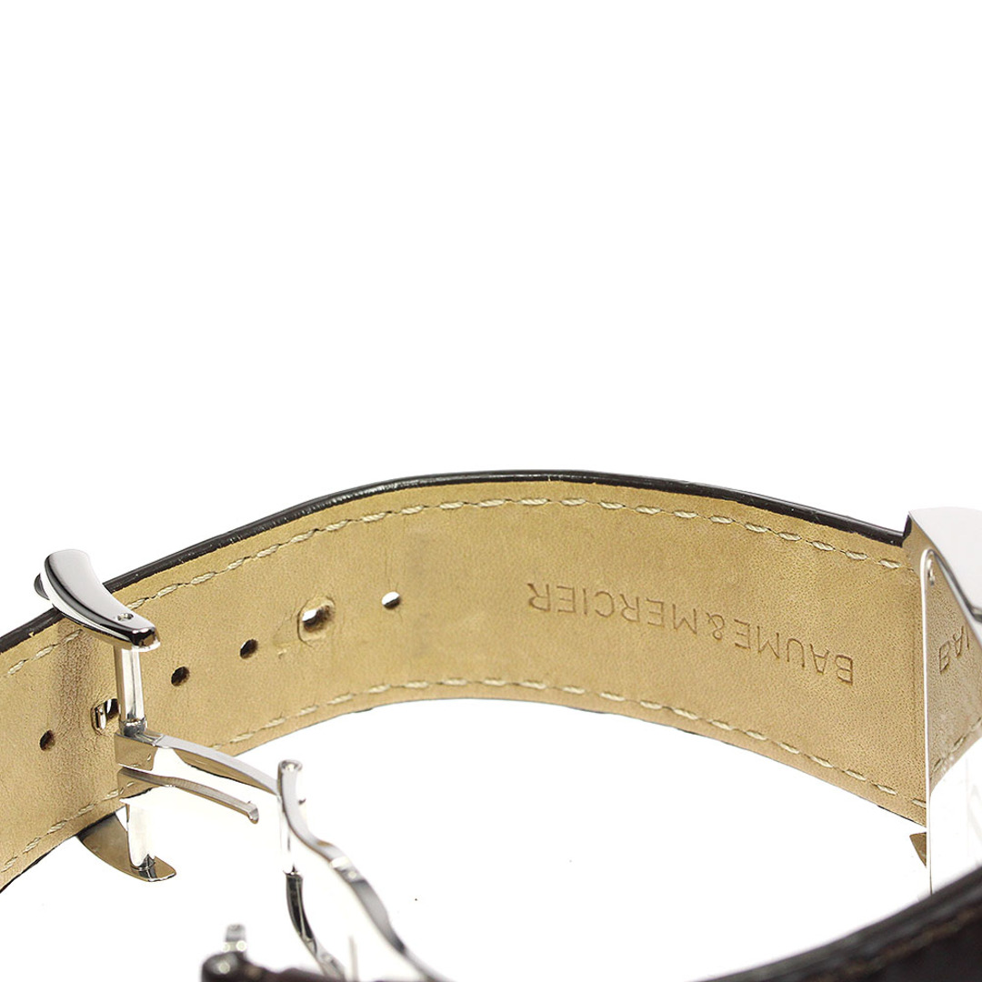 BAUME&MERCIER(ボームエメルシエ)のボーム＆メルシェ Baume & Mercier 65561 ハンプトン デイト 自動巻き メンズ 良品 _761089 メンズの時計(腕時計(アナログ))の商品写真