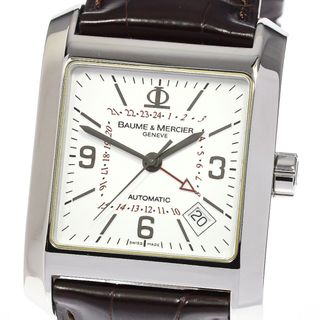 ボームエメルシエ(BAUME&MERCIER)のボーム＆メルシェ Baume & Mercier 65561 ハンプトン デイト 自動巻き メンズ 良品 _761089(腕時計(アナログ))