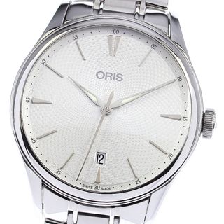 オリス(ORIS)のオリス ORIS 01 733 7721 4051 アートリエ デイト 自動巻き メンズ 美品 保証書付き_758672【ev15】(腕時計(アナログ))