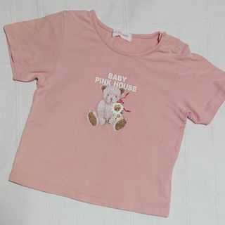 ピンクハウス(PINK HOUSE)の【チップさま専用】M(90)　BABY PINK HOUSE　半袖Tシャツ(Tシャツ/カットソー)