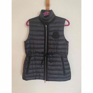 モンクレール(MONCLER)の 専用‼️MONCLER モンクレール レディース ダウンベスト ブラック 黒 (ダウンベスト)