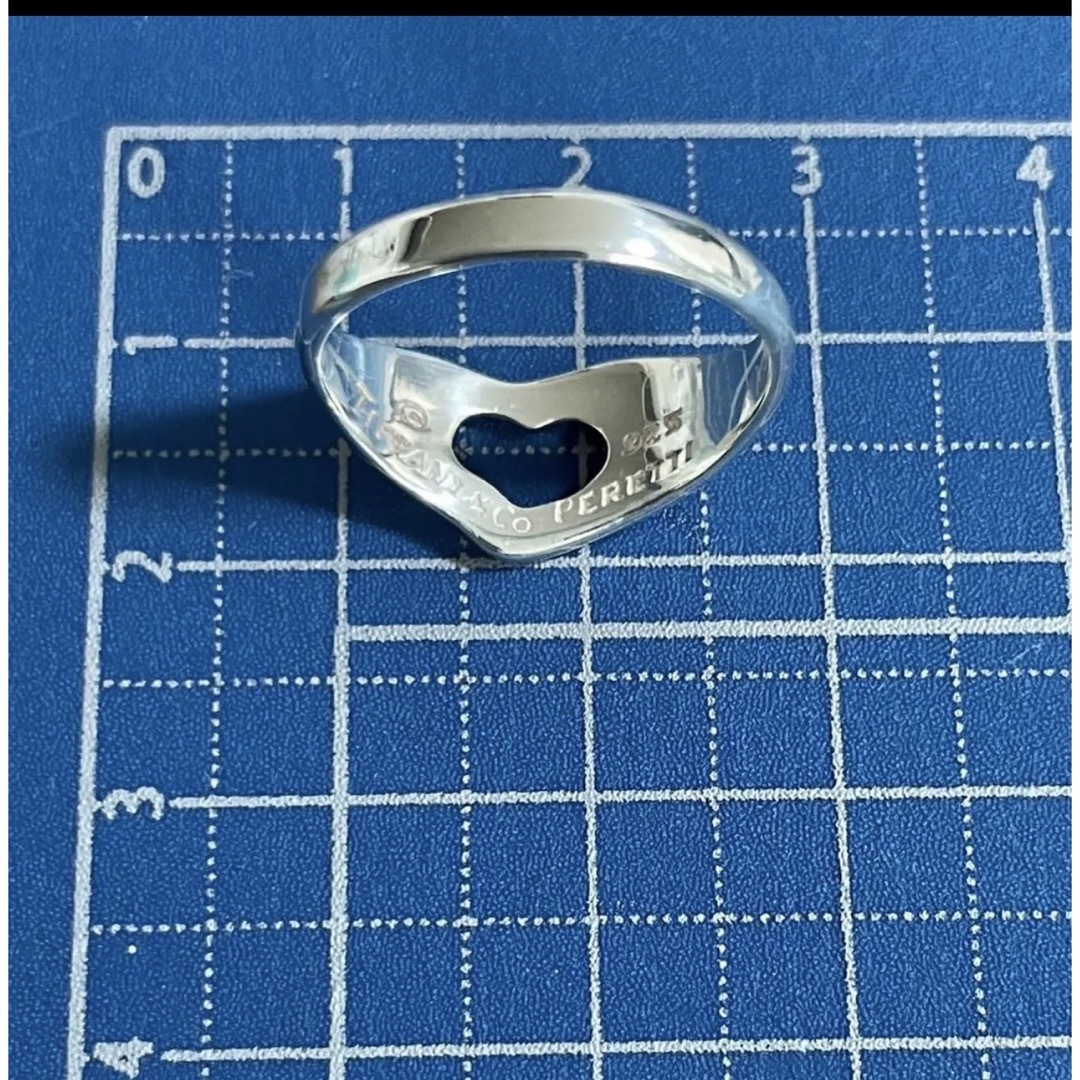 Tiffany & Co. - 極美品 新品仕上げ ティファニーオープンハートバンド
