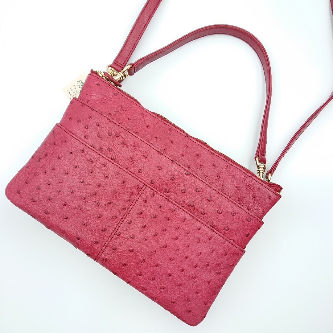 OSTRICH - オーストリッチ ショルダーバックの通販 by ブルースカイ