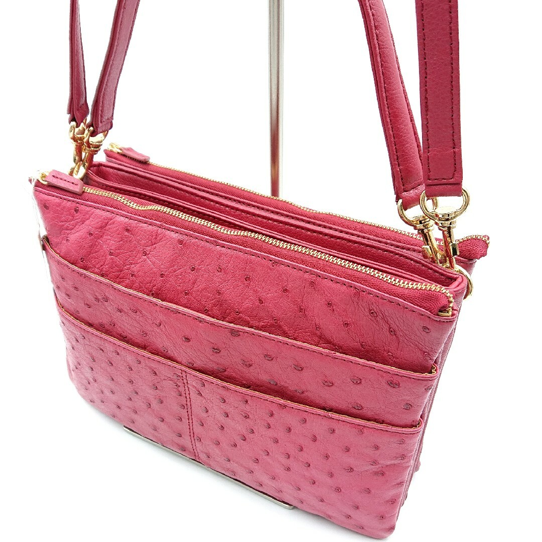 OSTRICH - オーストリッチ ショルダーバックの通販 by ブルースカイ