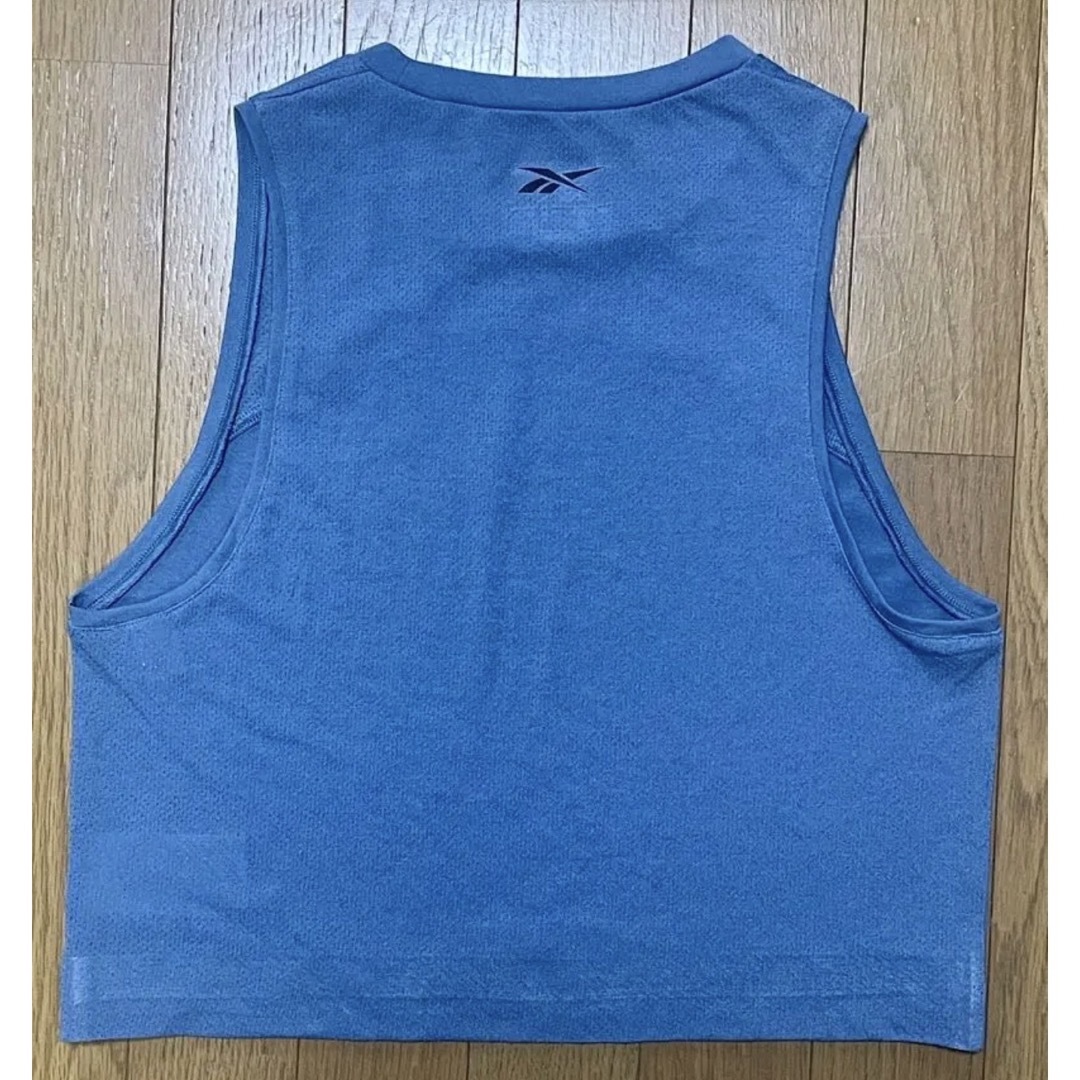 Reebok(リーボック)の中古　リーボック  タンクトップ　Lサイズ　裾上げあり　LesMills レディースのトップス(タンクトップ)の商品写真