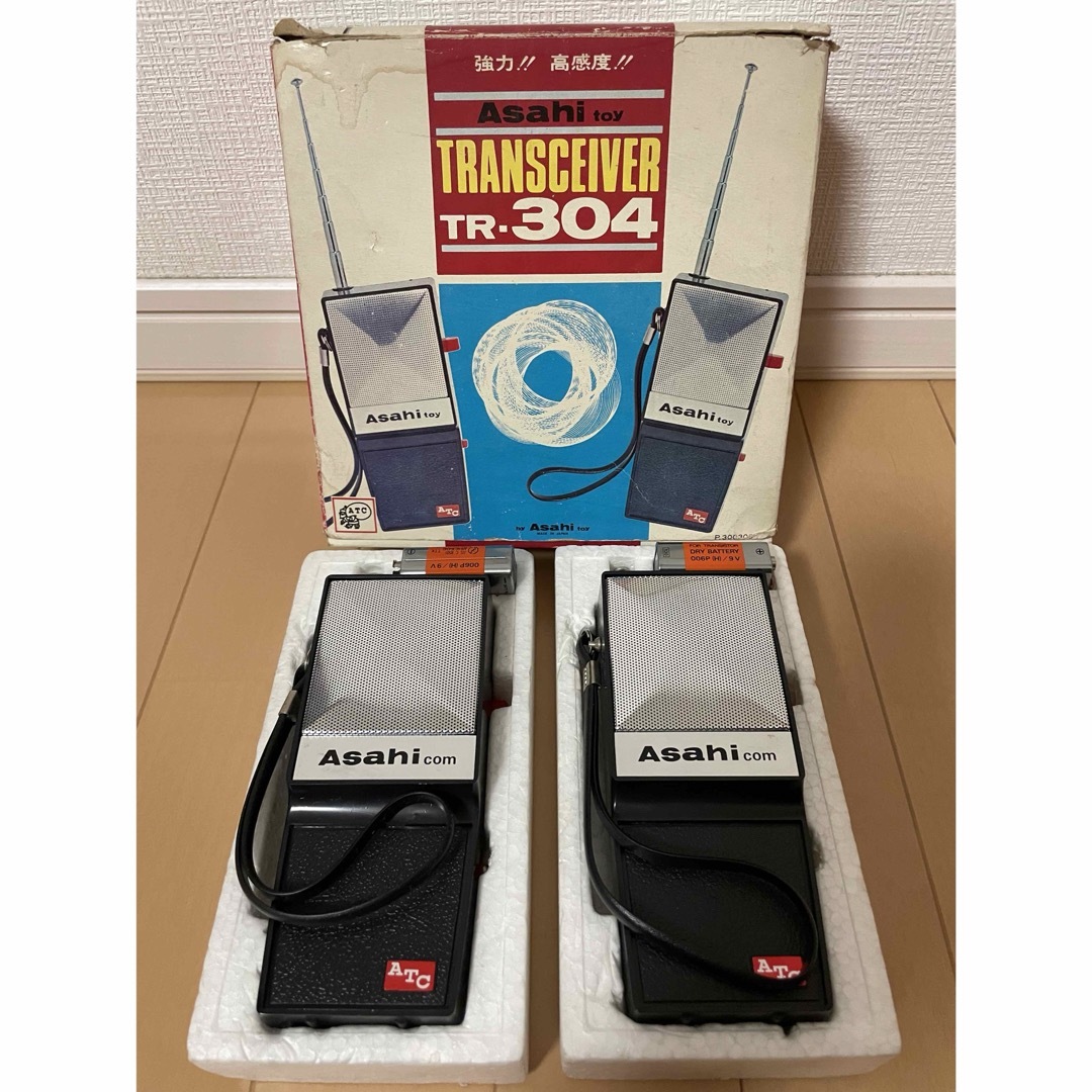 さらに大幅値下げ!☆昭和レトロ☆Asahi アサヒ トランシーバー TR-304