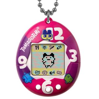 人気商品 オリジナルたまごっち Purple-Pink Clock(携帯用ゲーム機本体)