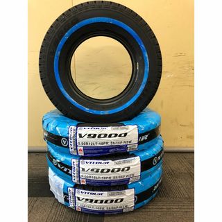 ブランド 新品 205/75R16 C ホワイトリボン タイヤ 4本セット 送料無料