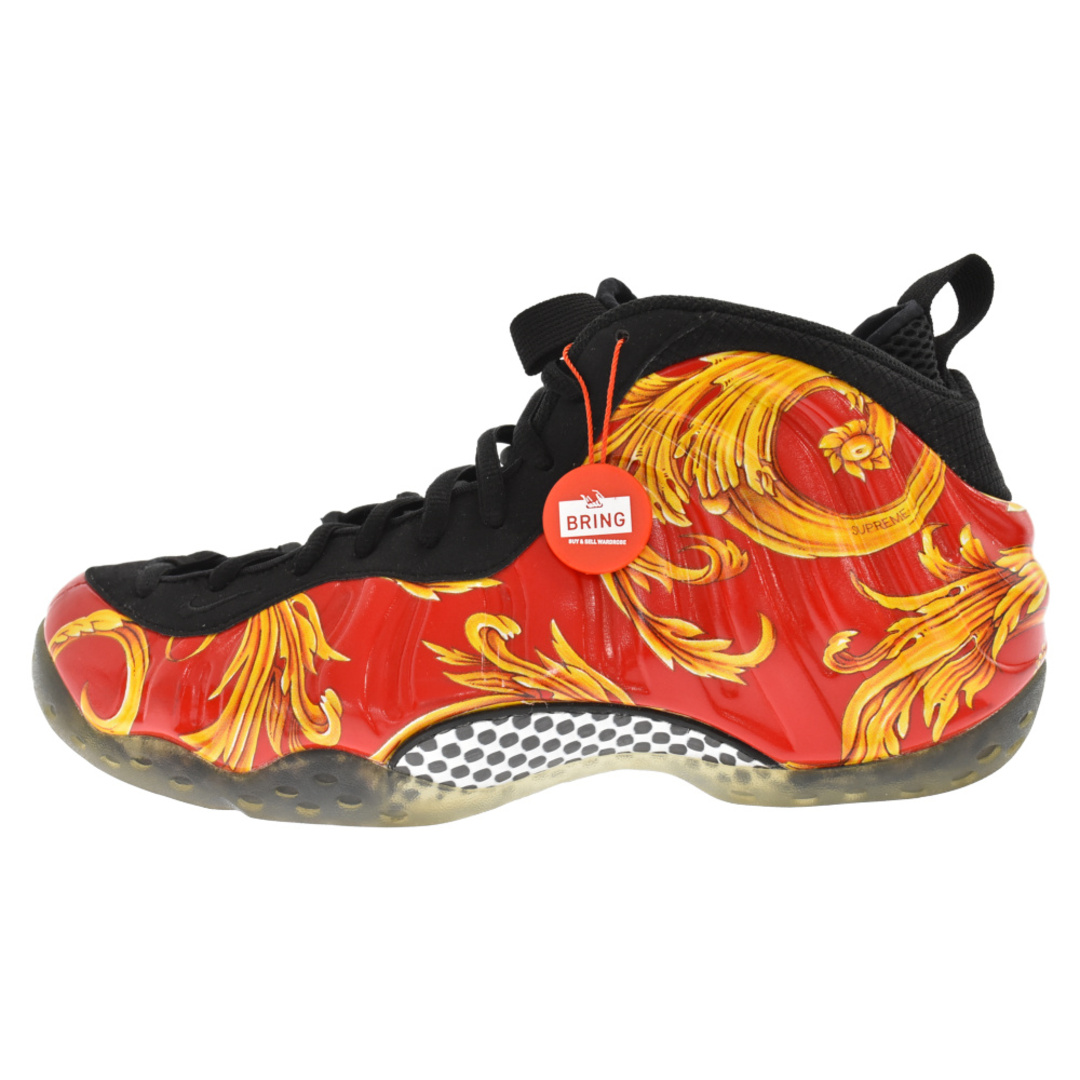 NIKE ナイキ 14SS×SUPREME AIR FOAMPOSITE 1 SUPREME SP 652792-600 シュプリーム エアフォームポジット ハイカットスニーカー US11/29cm レッド