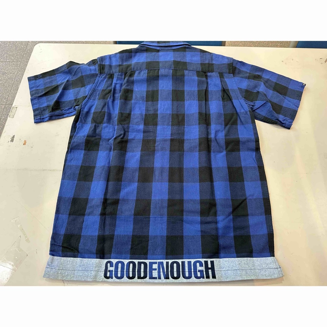 GOODENOUGH(グッドイナフ)の13ss GOODENOUGH グッドイナフ 半袖 ネルシャツ L メンズのトップス(シャツ)の商品写真