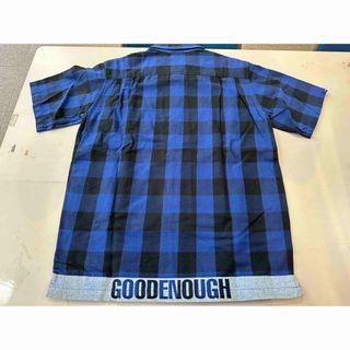 グッドイナフ(GOODENOUGH)の13ss GOODENOUGH グッドイナフ 半袖 ネルシャツ L(シャツ)