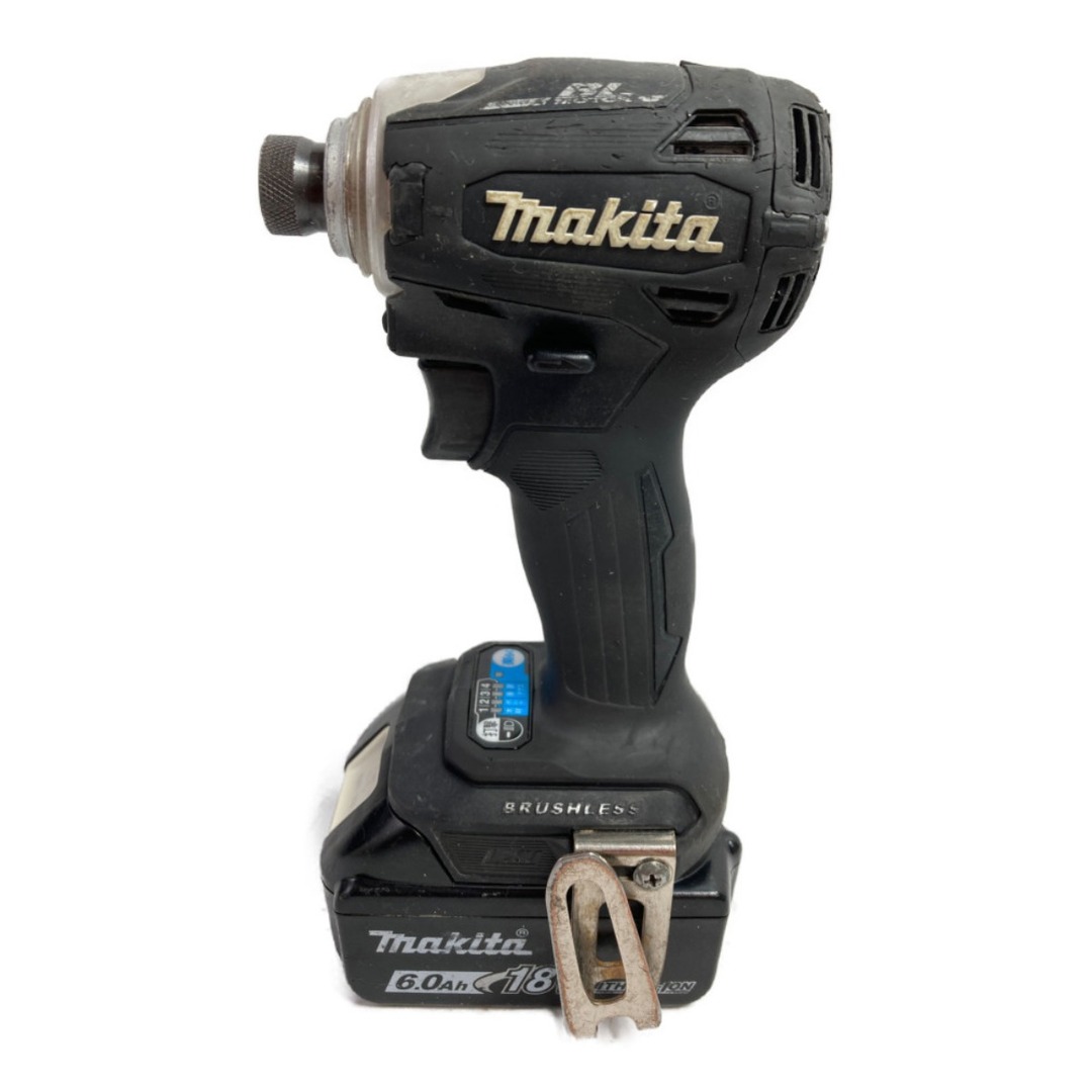 Makita(マキタ)の＊＊MAKITA マキタ 18V 充電式インパクトドライバ (バッテリ2個・充電器・ケース付） TD172DRGX ブラック インテリア/住まい/日用品のインテリア/住まい/日用品 その他(その他)の商品写真