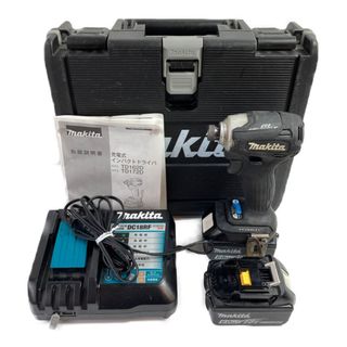 マキタ(Makita)の＊＊MAKITA マキタ 18V 充電式インパクトドライバ (バッテリ2個・充電器・ケース付） TD172DRGX ブラック(その他)