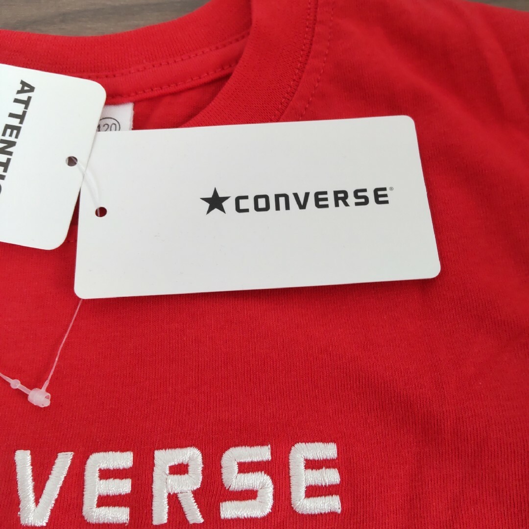 CONVERSE(コンバース)のコンバース CONVERSE 半袖 トップス 120 キッズ/ベビー/マタニティのキッズ服男の子用(90cm~)(Tシャツ/カットソー)の商品写真