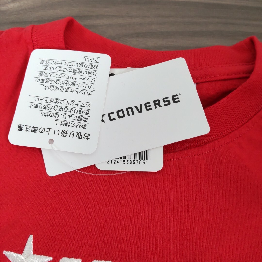 CONVERSE(コンバース)のCONVERSE コンバース 半袖 トップス 120 キッズ/ベビー/マタニティのキッズ服男の子用(90cm~)(Tシャツ/カットソー)の商品写真