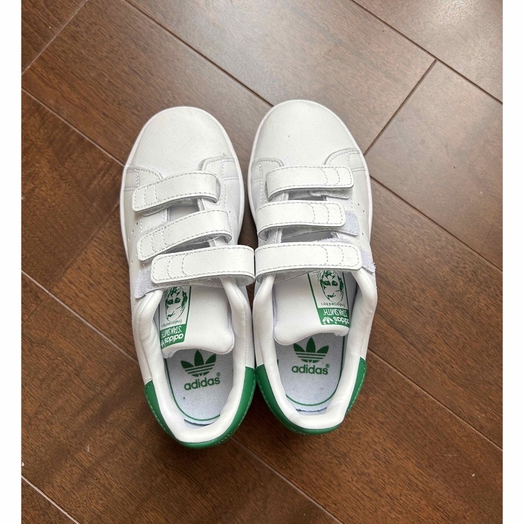 STANSMITH（adidas）(スタンスミス)のstan smith 19cm  キッズスニーカー キッズ/ベビー/マタニティのキッズ靴/シューズ(15cm~)(スニーカー)の商品写真