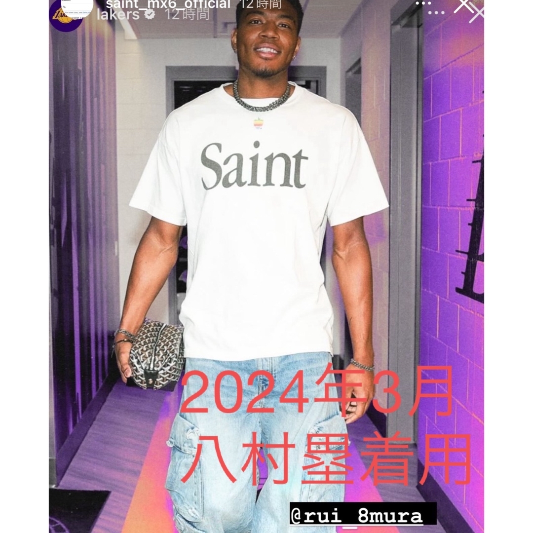 スーパーレアsaint Michael Apple ヴィンテージ Tシャツ XL Tシャツ ...