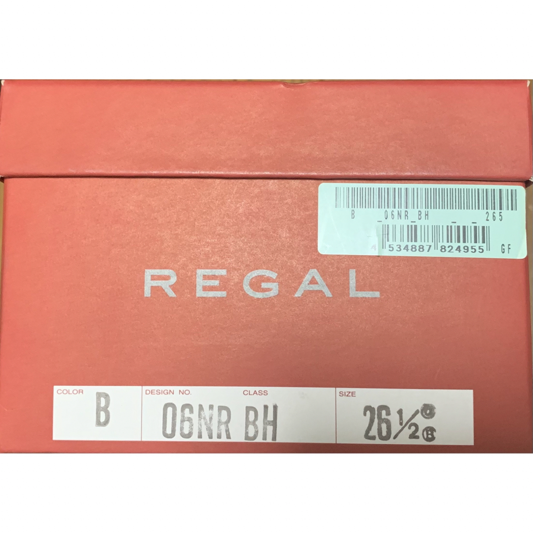 REGAL(リーガル)のリーガル　06NR ブラック　26.5  未使用品 メンズの靴/シューズ(ドレス/ビジネス)の商品写真