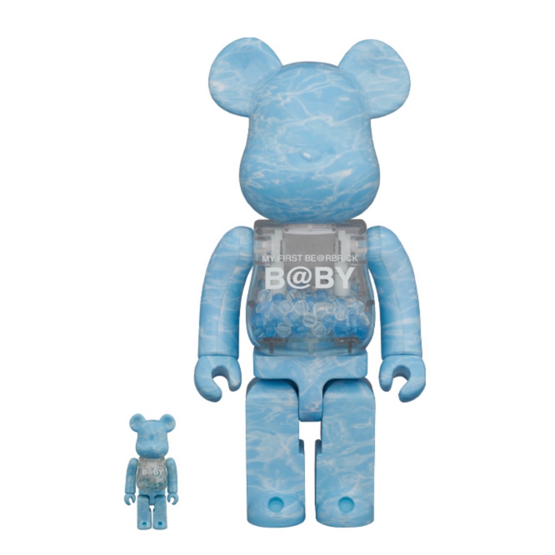 BE@RBRICK B@BY WATER CREST 100％ & 400％