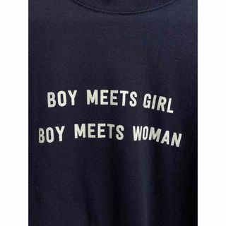 ビームスボーイ(BEAMS BOY)のビームスボーイ ロングTシャツ メンズ　レディース　古着　メッセージ(カットソー(長袖/七分))