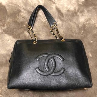 シャネル(CHANEL)の【正規品】CHANEL カバン　ボストンバック　チェーンバック　ココマーク(ボストンバッグ)