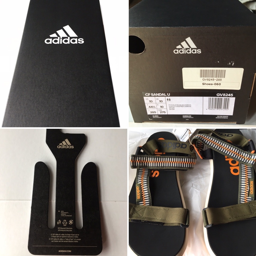 adidas(アディダス)の【adidas／アディダス】サンダル OLIVE ORANGE CARBON  メンズの靴/シューズ(サンダル)の商品写真