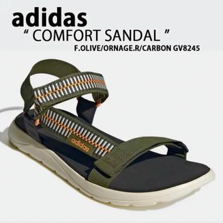 アディダス(adidas)の【adidas／アディダス】サンダル OLIVE ORANGE CARBON (サンダル)