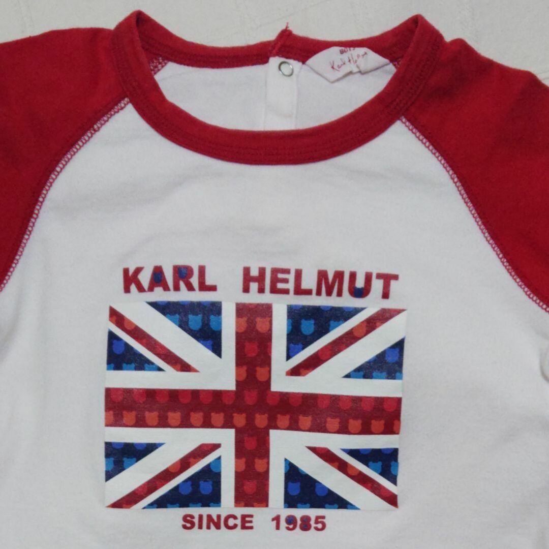 Karl Helmut(カールヘルム)のM(90)　KARL HELMUT　ピンクハウス　男女兼用　Tシャツ キッズ/ベビー/マタニティのキッズ服男の子用(90cm~)(Tシャツ/カットソー)の商品写真