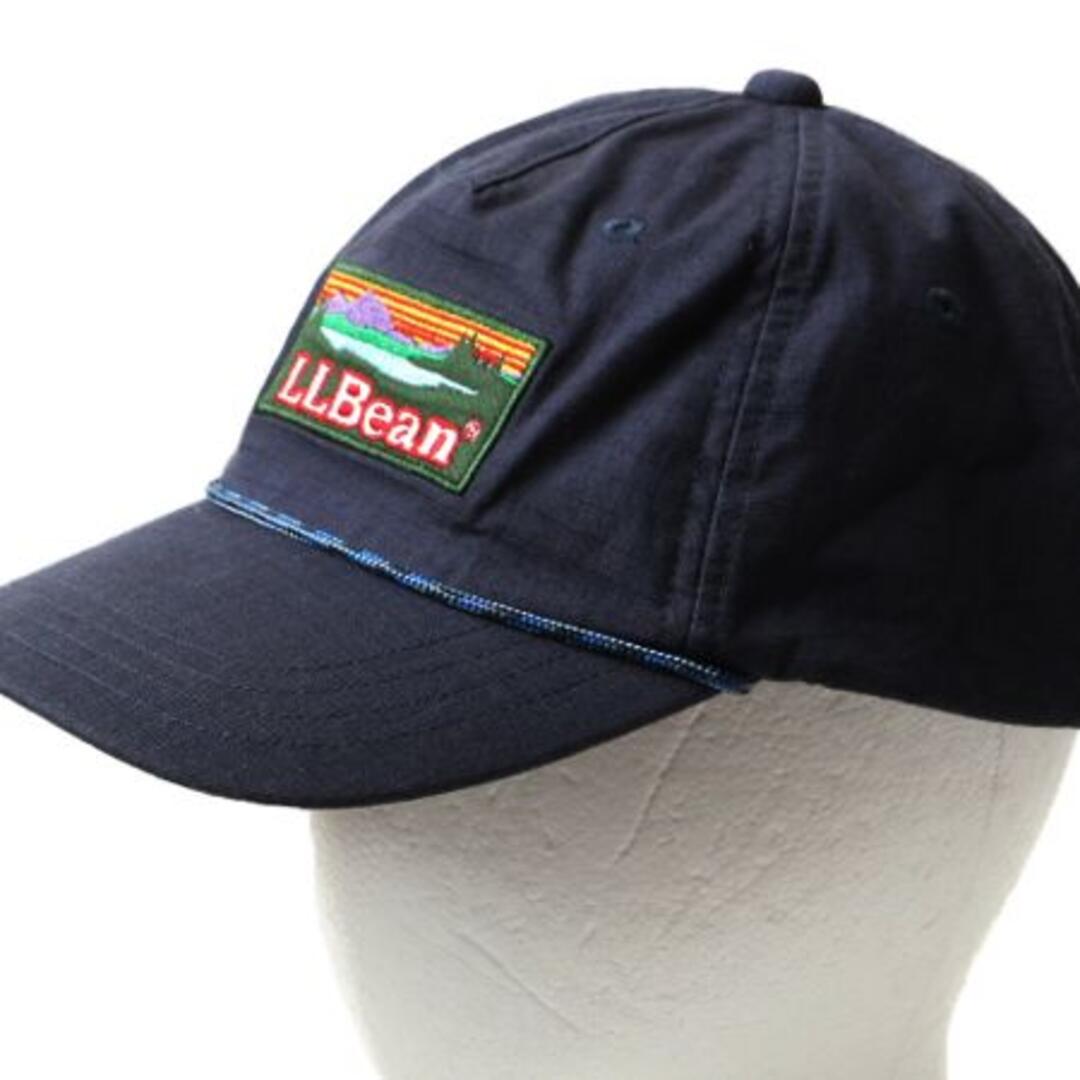 L.L.Bean(エルエルビーン)のエルエルビーン カタディン ワッペン 刺繍 ベースボール キャップ 帽子 紺 メンズの帽子(キャップ)の商品写真