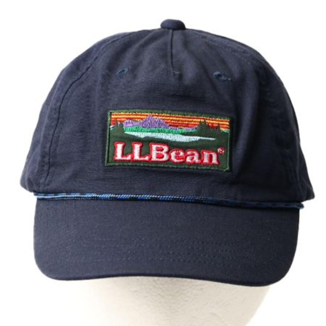 L.L.Bean(エルエルビーン)のエルエルビーン カタディン ワッペン 刺繍 ベースボール キャップ 帽子 紺 メンズの帽子(キャップ)の商品写真