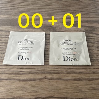 ディオール(Dior)のDior プレステージ ホワイト ル プロテクター UV ミネラルBB サンプル(BBクリーム)