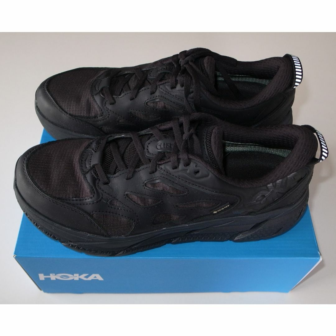 HOKA ONE ONE CLIFTON L GTX black 27.5cm - スニーカー