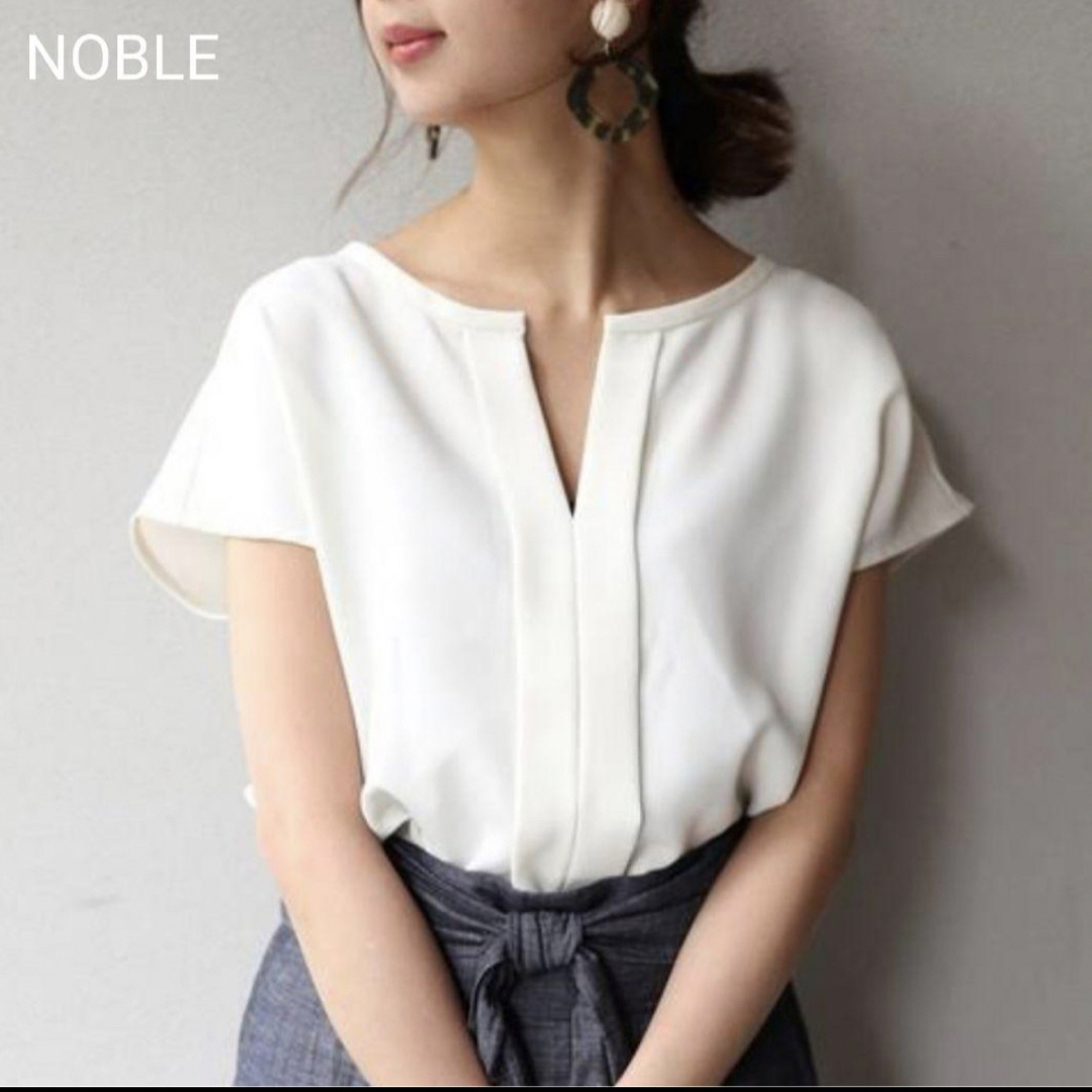 Noble(ノーブル)のNOBLE ♡プルオーバーシャツ レディースのトップス(シャツ/ブラウス(半袖/袖なし))の商品写真