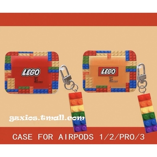 レゴ(Lego)の‼️在庫 赤色のみ AirPods Pro用ケース(ヘッドフォン/イヤフォン)