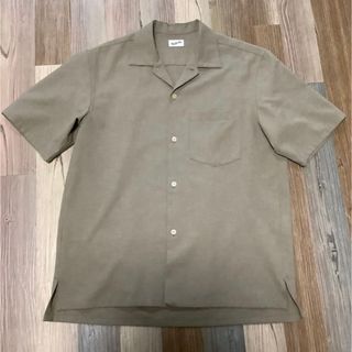 WILD LIFE TAILOR ADAM ET ROPE' - WILD LIFE TAILORワイルドライフテーラー　オープンカラーシャツ　M