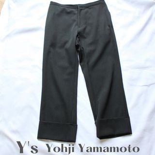 美品 ワイズ Y's Yohji Yamamoto パンツ ロングパンツ コットン YD-P10-009 無地 ボトムス レディース 1(S相当) ホワイト