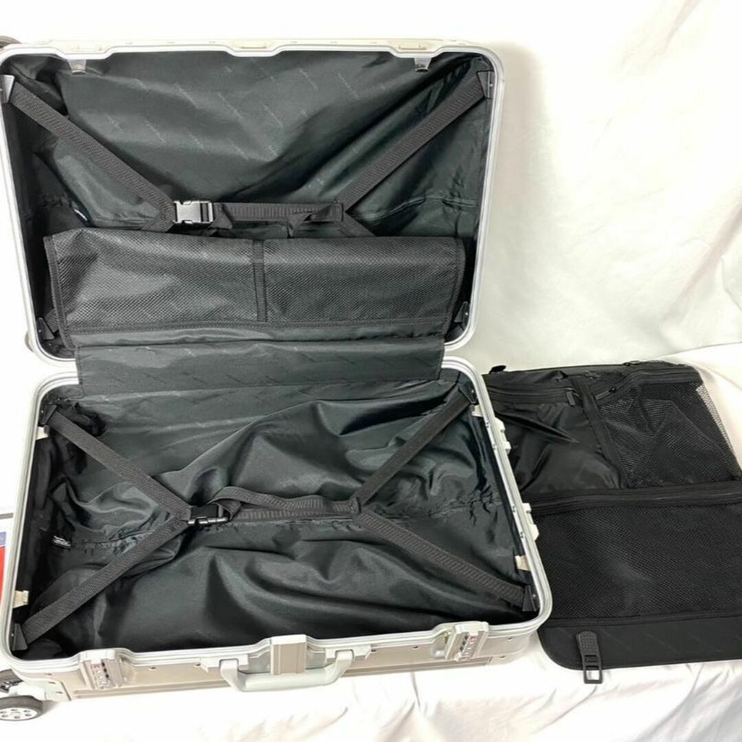 メルセデス ベンツ アルミスーツケース 65L TSAダイヤル式ロック搭載