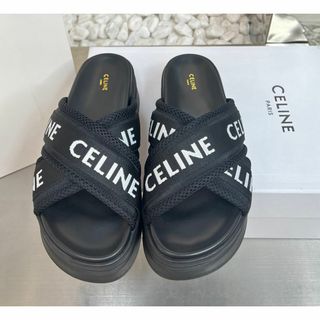 celine - CELINE ブロックスライド サンダル 37の通販 by cookie☆'s
