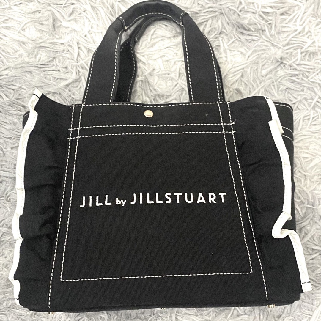 JILL by JILLSTUART(ジルバイジルスチュアート)のJILL by JILLSTUART フリルトートバッグ 小 レディースのバッグ(トートバッグ)の商品写真