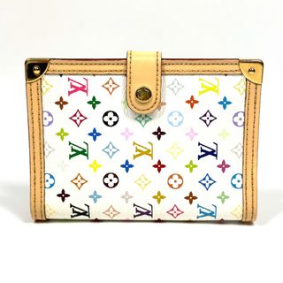 ルイヴィトン(LOUIS VUITTON)のルイヴィトン LOUIS VUITTON アジェンダPM R20896 モノグラムマルチカラー システム手帳 手帳カバー モノグラムマルチカラーキャンバス ブロン ホワイト(手帳)