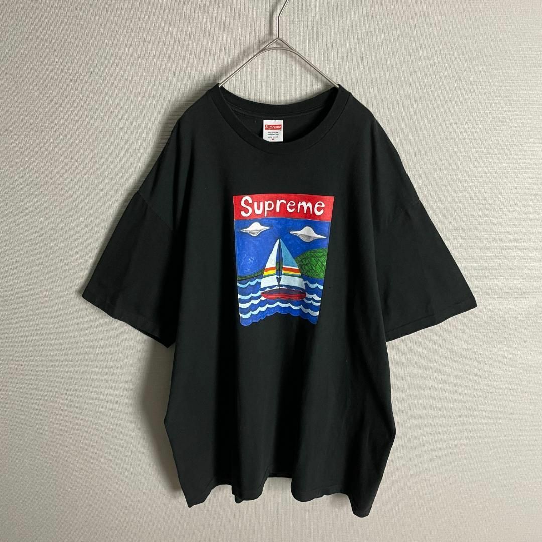 【美品☆最高デザイン☆XLサイズ☆プリント】シュプリーム Tシャツ 半袖 定番