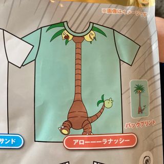 ポケモン(ポケモン)のバラエTシャツコレクション　アローーーラナッシー(Tシャツ/カットソー(半袖/袖なし))